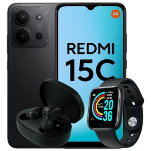 Xiaomi Redmi 15c Dual Sim 256gb Verde 8gb Ram + Brindes E Nf